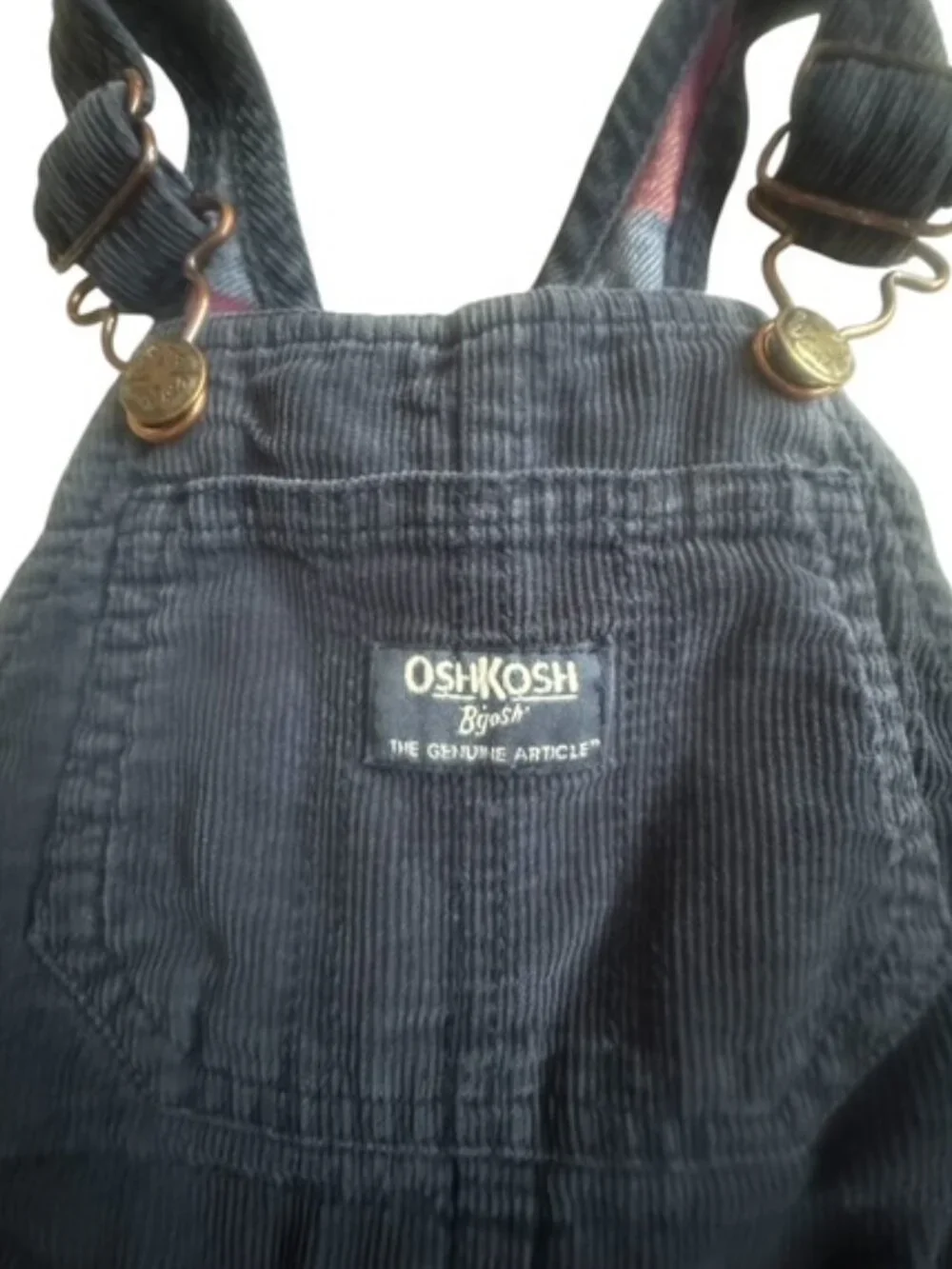 Oshkosh Blue Corduroy 18 months Overalls